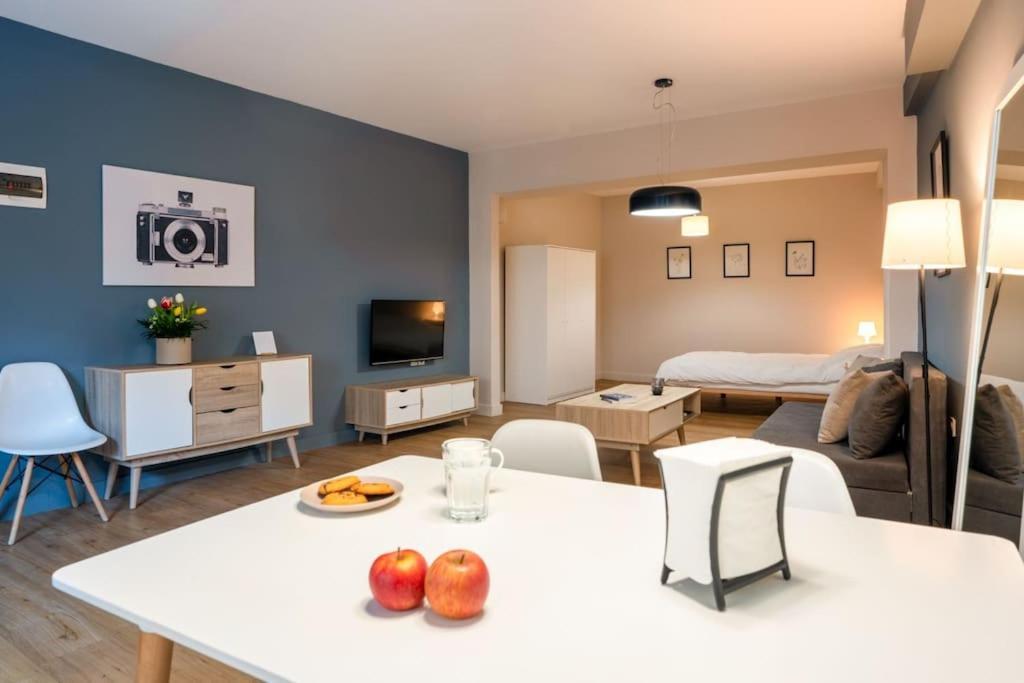 Central, Spacious Studio 5 Min Walk To Acropolis Atenas Exterior foto